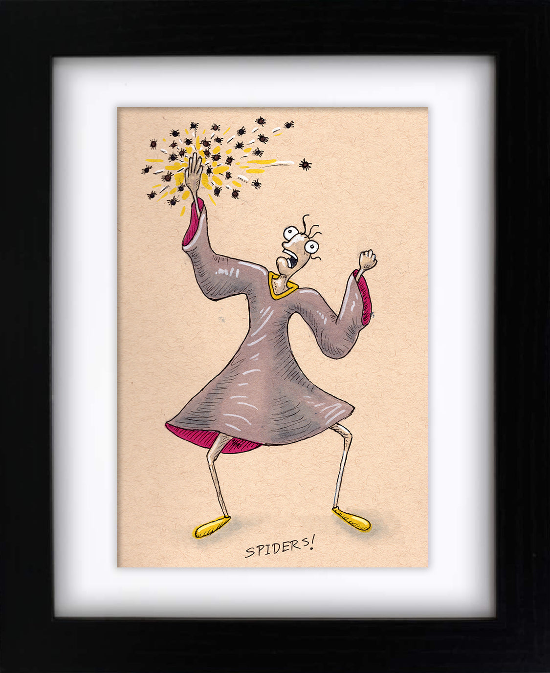 Spider Magic (framed original)