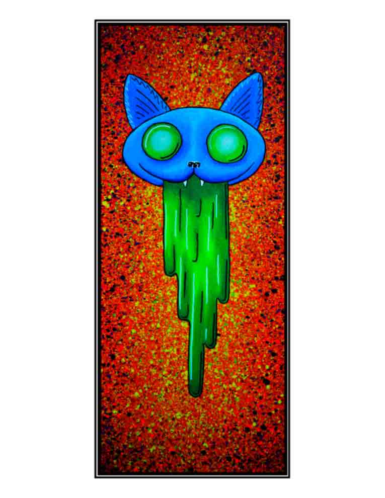 Acid Cat (signed print)