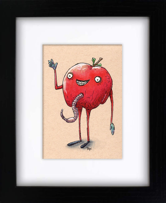 I Apple-O-Gize (framed original)