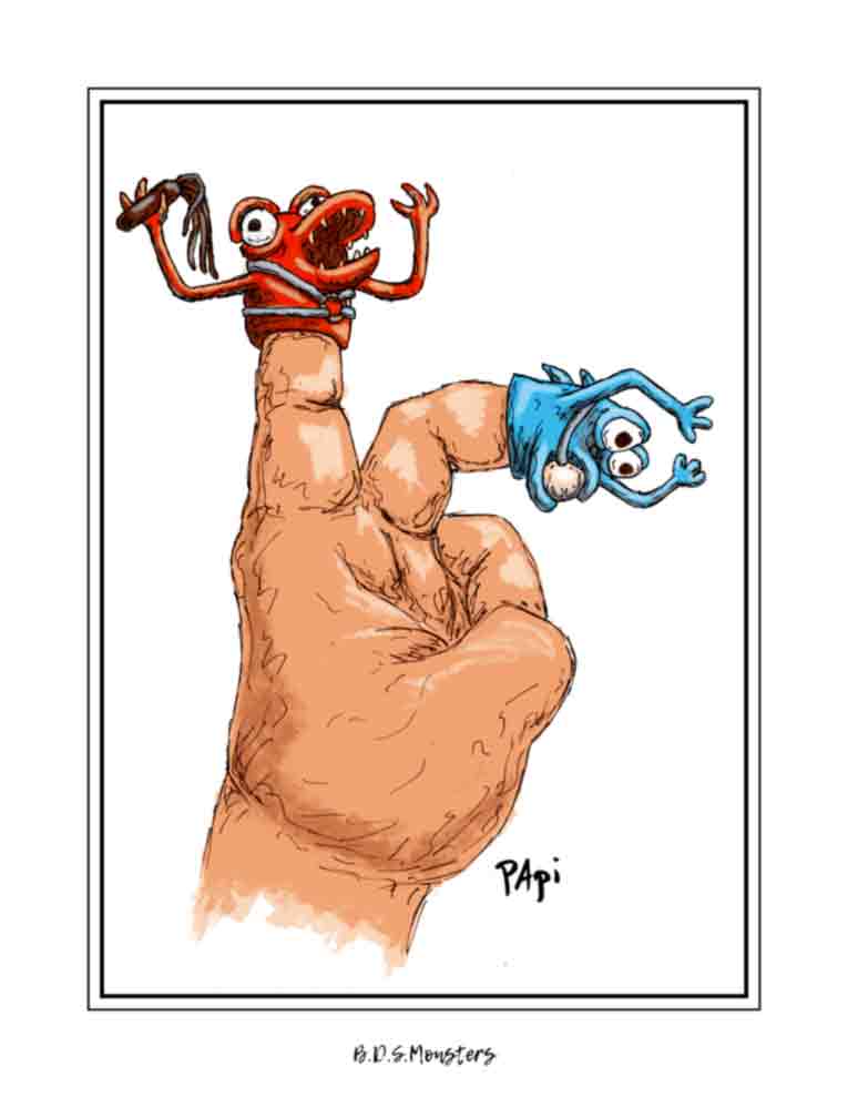 B.D.S.Monster (signed print)