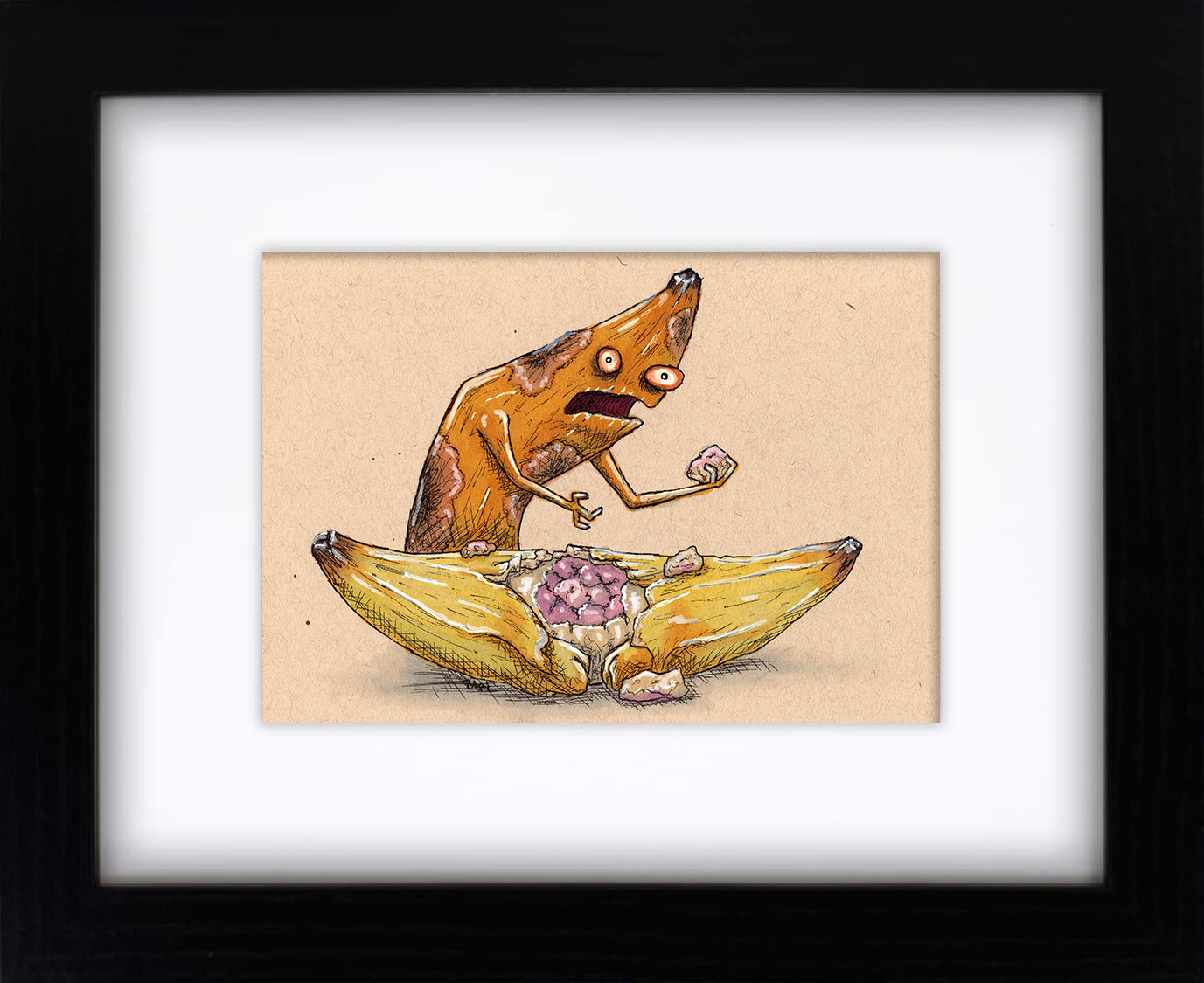 Bananabalism (framed original)