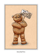 Bear of Bad News (signed print)