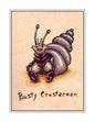 Busty Crustacean (signed print)