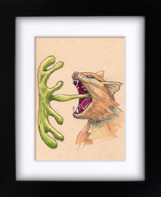 Cat Noise (framed original)