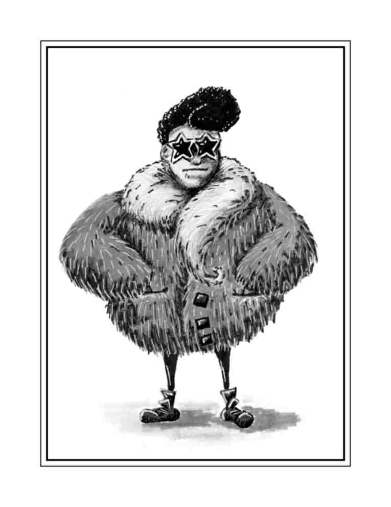 Coat (signed print)