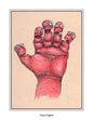 Cross Fingers (signed print)