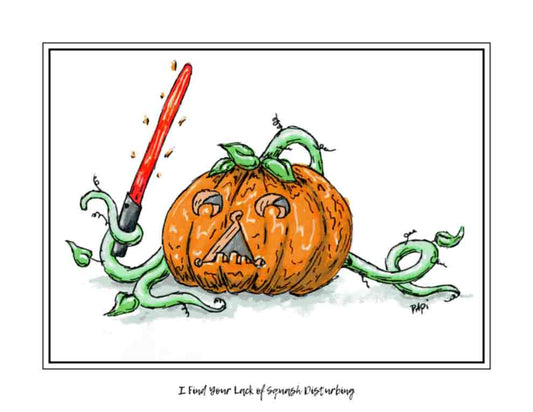 Darth Pumpker (signed print)