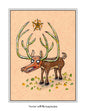 Deer with the Opal Antlers (signed print)
