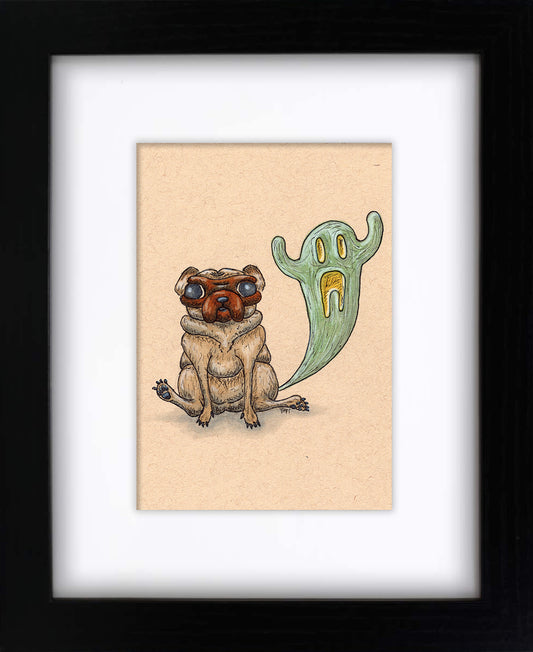 Dog Farts (framed original)