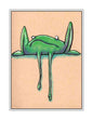 Droopy Frog (signed print)