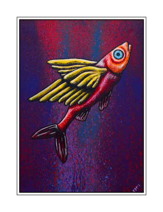 Flying Fish (signed print)