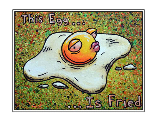 Fried Egg (signed print)