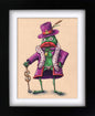 Frog Pimp (framed original)