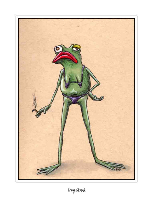 Frog Skank (signed print)