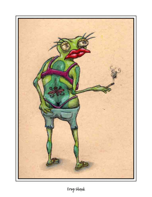 Frog Skank *2*  (signed print)