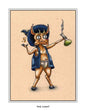 Goat Wizard (signed print)