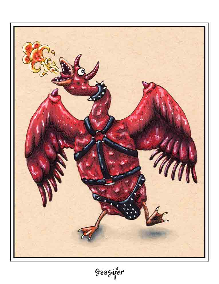 Goosifer (signed print)