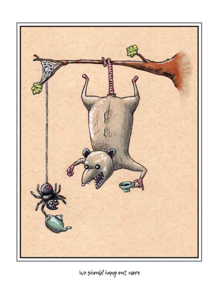 Hangin' Out (signed print)