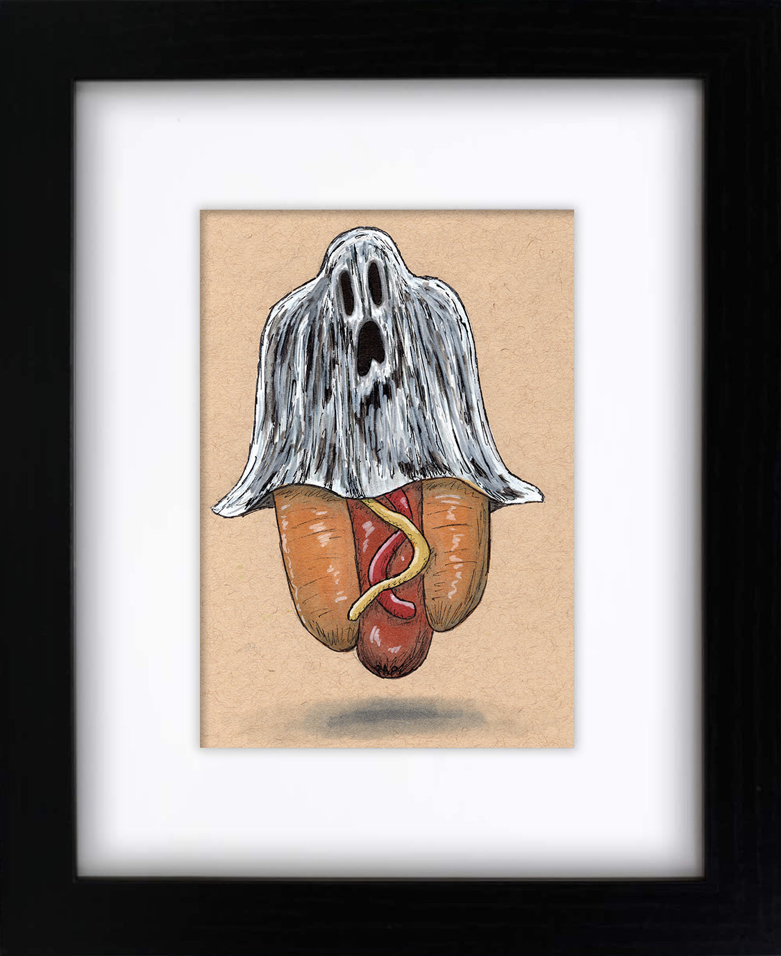 Haunt Dog (framed original)