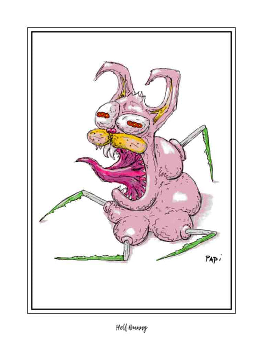 Hell Bunny (signed print)