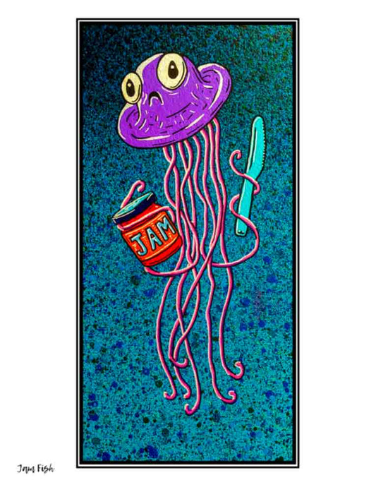 Jam Fish (signed print)