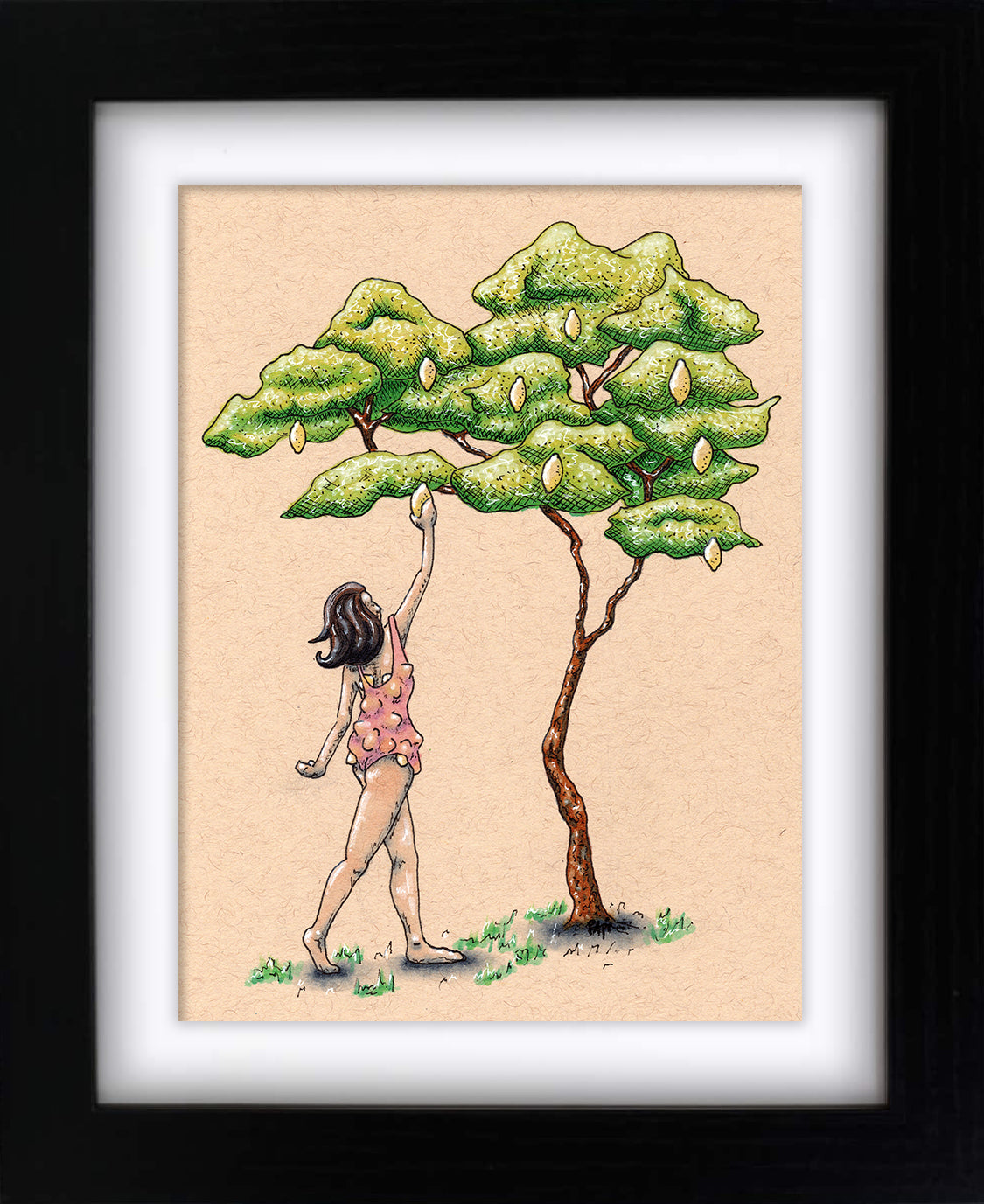 Lemon Thief (framed original)