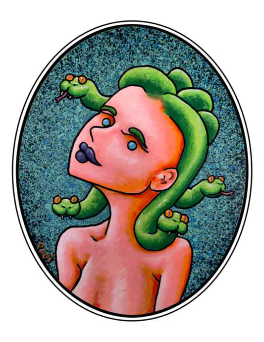 Medusa (signed print)