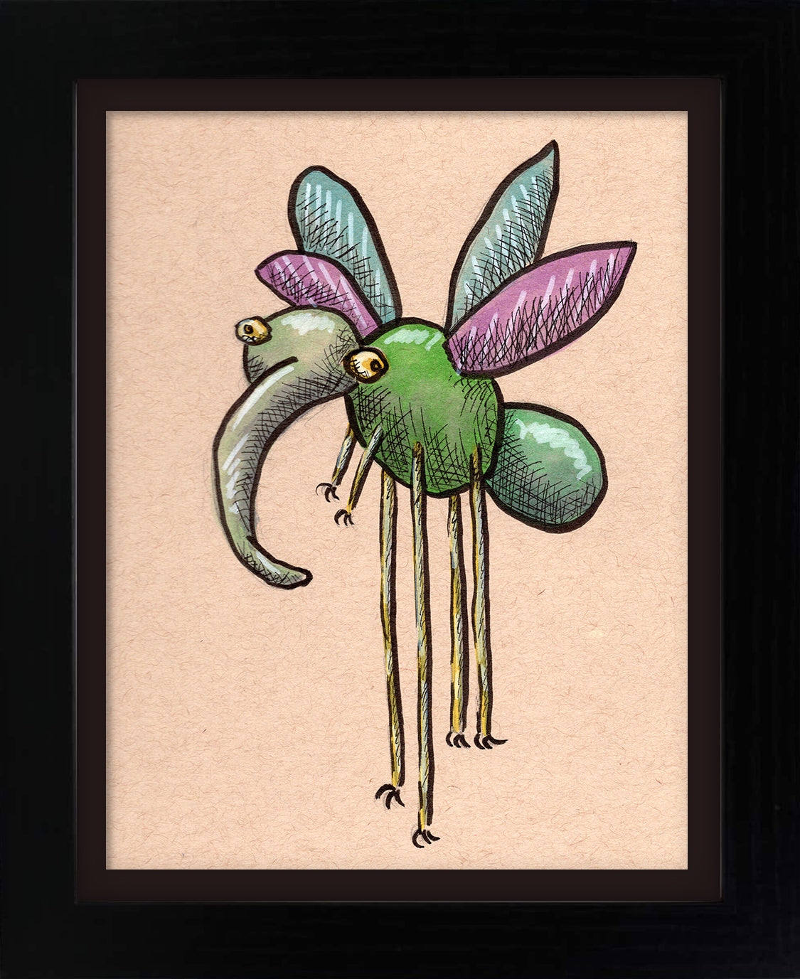 Mosquito (framed original)