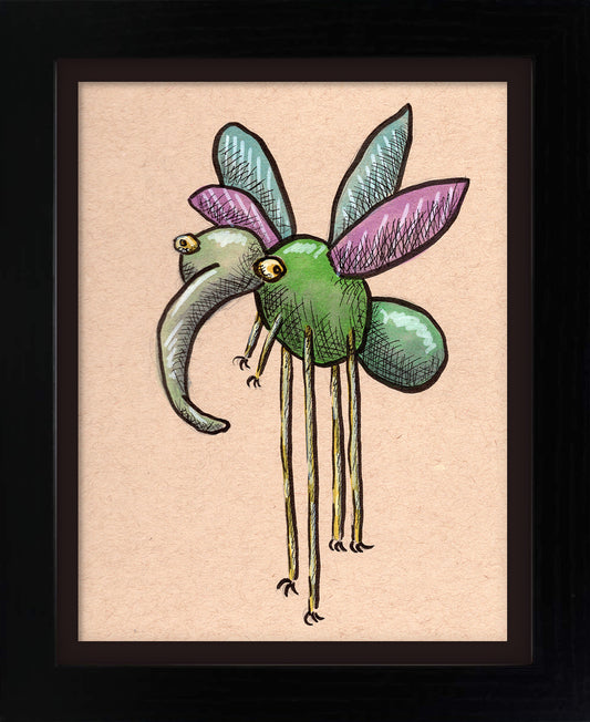 Mosquito (framed original)