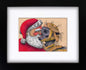 I Saw Mummy Kissing Santa Claus (framed original)