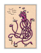 Just Got Outta the Tube, Man (signed print)