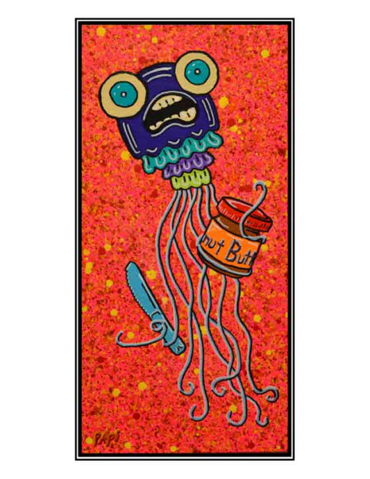 Peanut Butter Jellyfish (signed print)