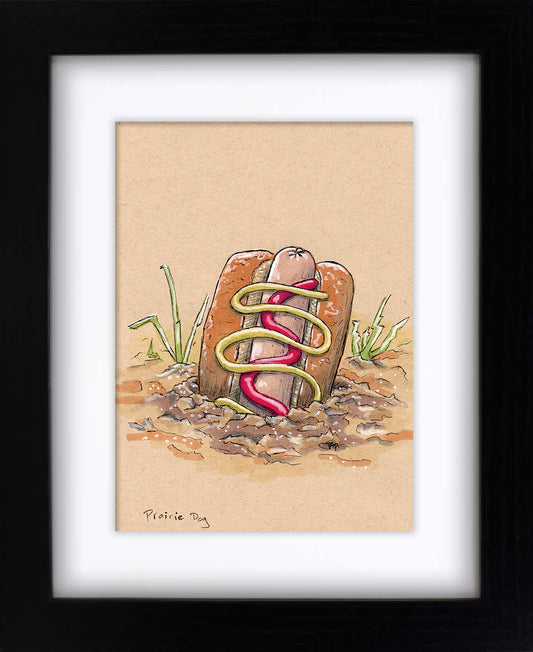 Prairie Dog (framed original)