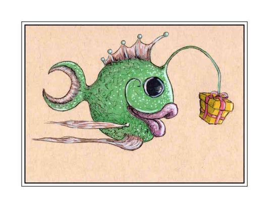 Present From the Deep *ink version* (signed print)