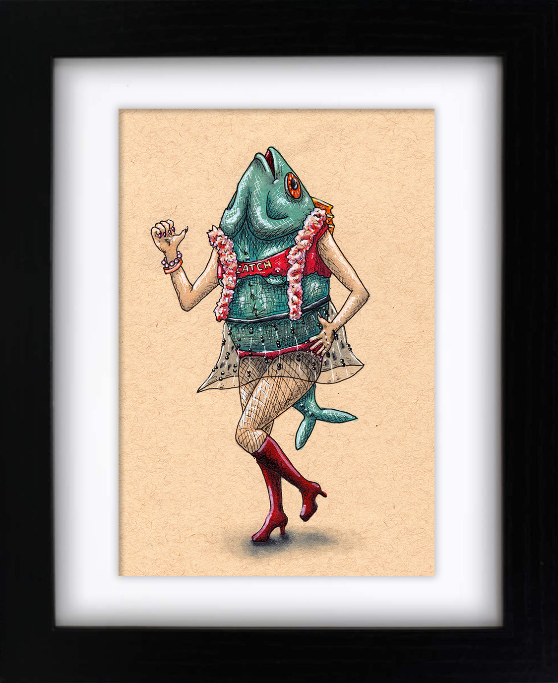 Prosti-Tuna (framed original)