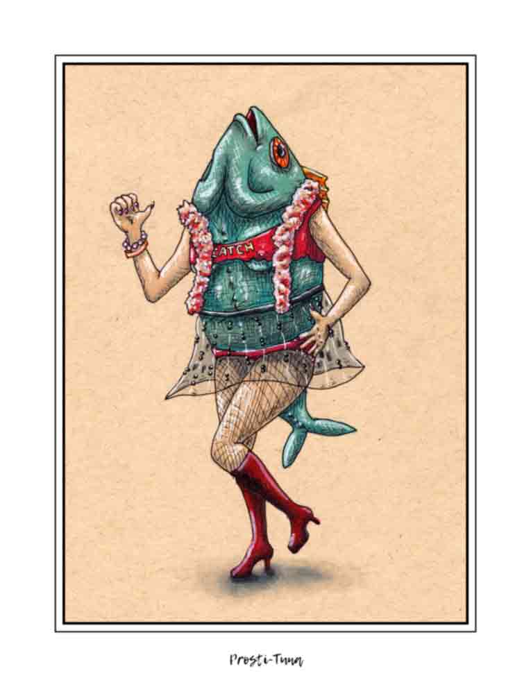 Prosti-Tuna (signed print)