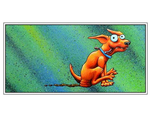 Skid Mark (signed print)