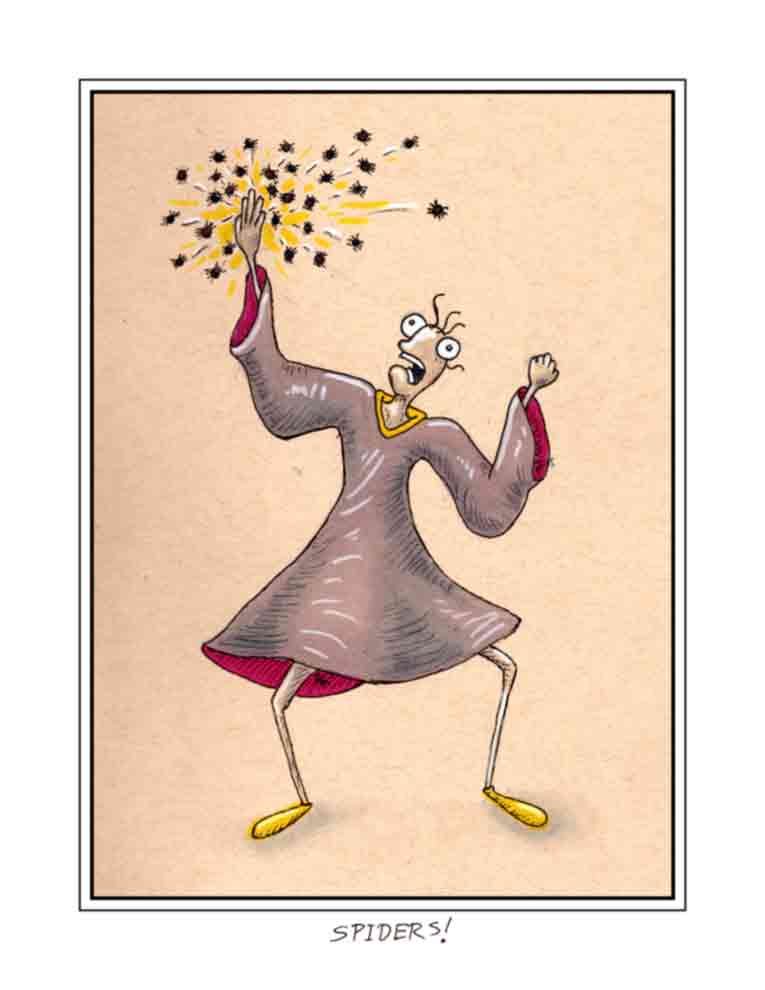 Spider Mage (signed print)