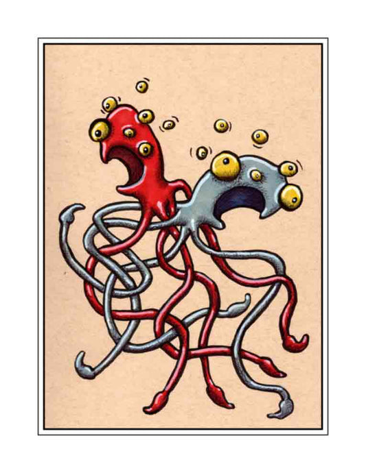 Squid Knot (signed print)