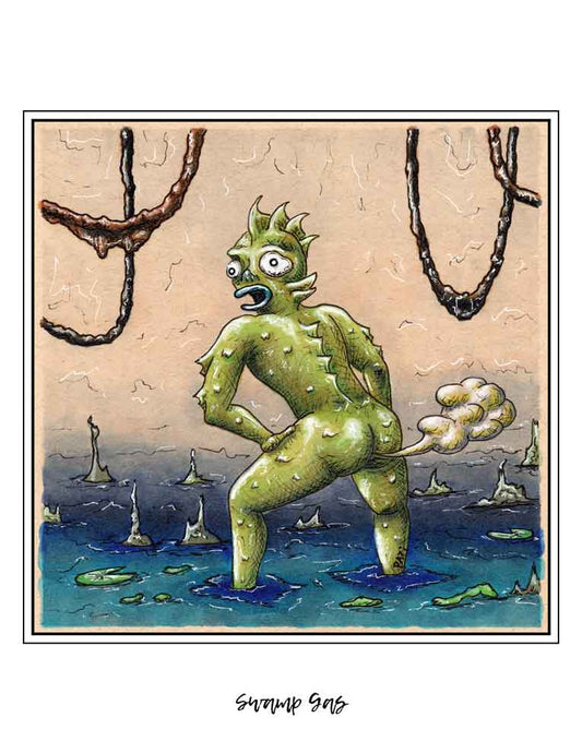 Swamp Gas (signed print)