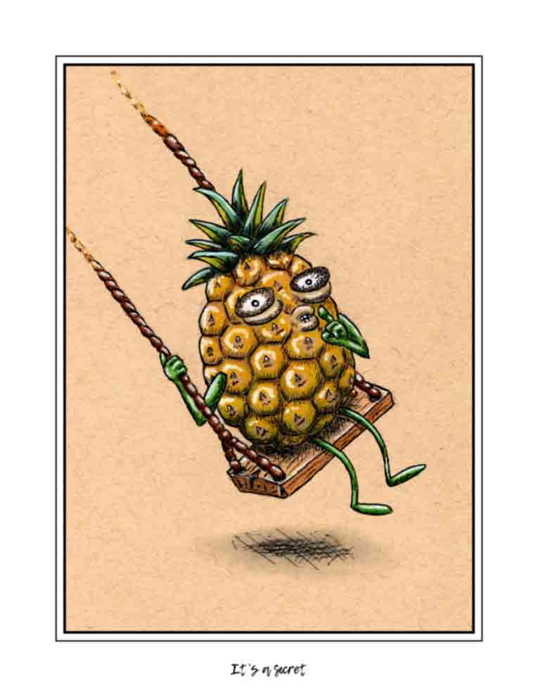 Swingin' (signed print)