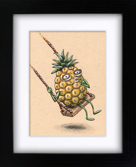 Swingin' (framed original)