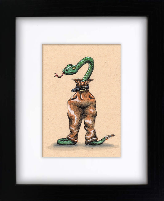 Trouser Snake (framed original)