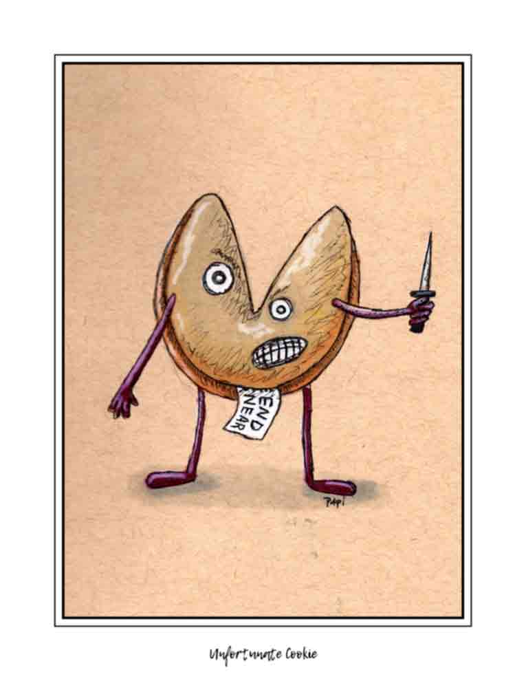 Unfortunate Cookie (signed print)