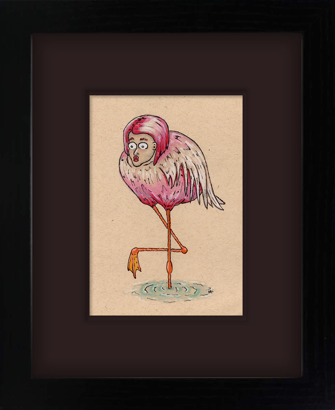 Womingo (framed original)